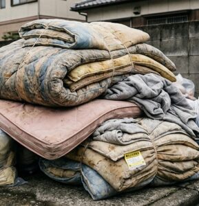 不要になった布団の画像