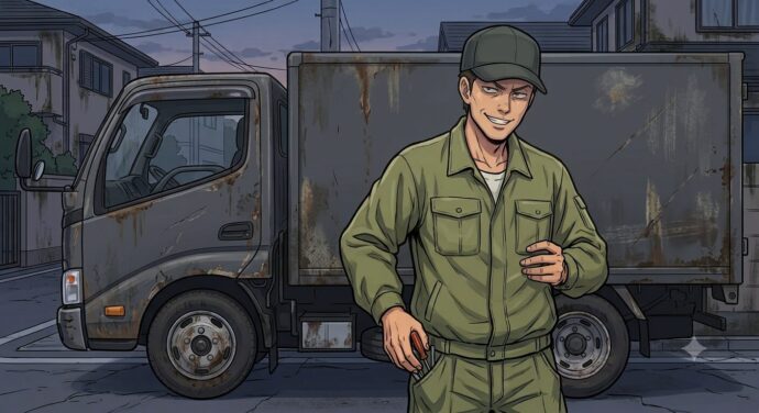 悪徳業者のイラスト
