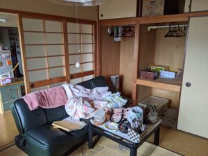 糸島市の遺品整理前の画像①