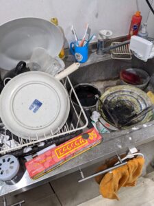 佐賀県鳥栖市のゴミ屋敷の片付け前の画像①